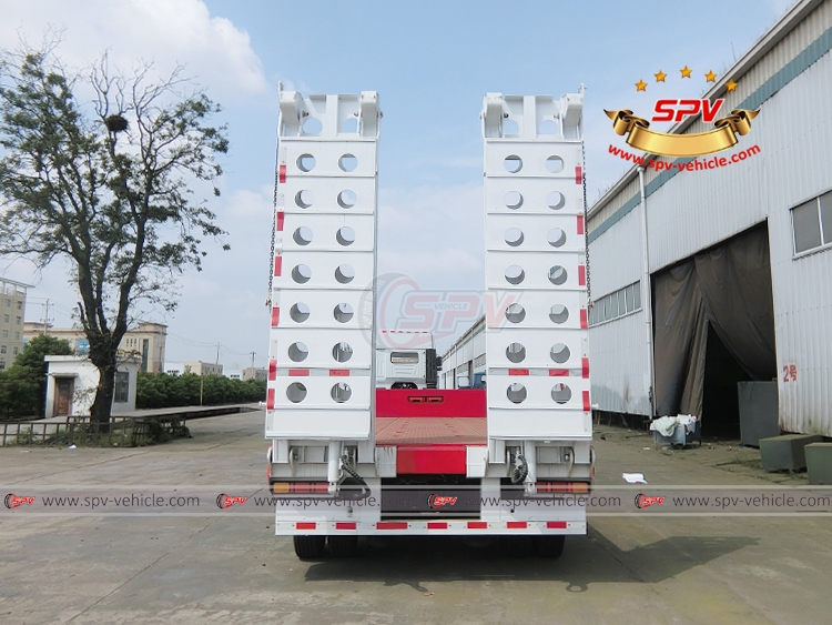 Extendable Flatbed Semi-trialer - B